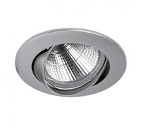 NOVOLUX - Aro empotrable Redondo basculante Nix GU10 Cromo Mate INDELUZ 780E-G42X1B-45 780E-G42X1B-45