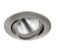 NOVOLUX - Aro empotrable Redondo basculante Nix GU10 Níquel Mate INDELUZ 780E-G42X1B-48 780E-G42X1B-48