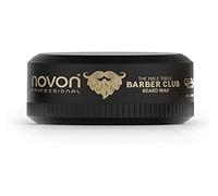 NOVON Professiona Barber Club Beard Wax - Cera para Barba (50 ml)