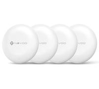 NOVOO Air Tag - Localizador de llaves inteligente compatible con Apple ¿Dónde está? APP(iOS) o Google, Buscar mi dispositivo"Aplicación (Android) Bluetooth KeyFinder Batería intercambiable para