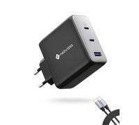 NOVOO Cargador USB C 120W, 3 Puertos GAN III, Cable PD 100W, MacBook