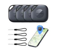 NOVOO Smart Tag Tracker para Android e iOS, Etiqueta Bluetooth Compatible con Apple y Google Find My, batería reemplazable, Alarma 85dB, IPX5, localizador de Objetos para Llaves, Maletas, Bolsas
