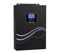 NOVOPAL Inversor Híbrido 24v a 230v 3000W Solar with 80A MPPT Charge Controller Maximum PV 450V DC Work with 24V Lead-Acid and Lithium Batteries