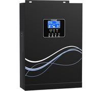 NOVOPAL Inversor Solar Hibrido 3000W 24v a 230v Cargador Inversor con Solar MPPT de 80 A Integrado, Maximum PV 450V DC, Funciona con Baterías de Plomo y Litio