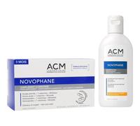 Novophane Pack Cabello y Uñas 180perlas + Champú 100ml