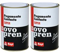 NOVOPREN 135-13 Super: Pegamento de Contacto Apto para Trabajos en Madera, estratificados plásticos o marroquinería. No Adecuado para PVC (Paquete de 2)