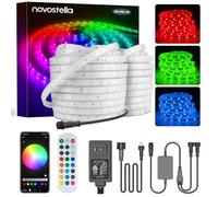 Novostella - Tira de luz RGB impermeable de 32 m