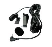 Novstuf Micrófono Externo 3.5mm, Coche Micrófono Estéreo Radio con Collar Clip Portable Car External Microphone Mic Cable de 3M para Bluetooth de Coche Estéreo Video Conferencia Podcast Plug and Play