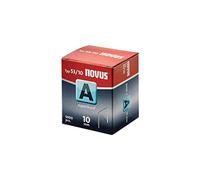 Novus 042-0518 A 53 - Grapa de alambre fino "ultraduro" con 10 mm longitud, 5000 Grapas del Tipo 53/10 ultraduro, un alambre de altísima solidez y estabilidad de la grapa