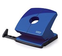 Novus 0616 - Guía de papel perforador con instrucciones (idioma español no garantizado), parte superior de metal completo, 30 hojas, azul