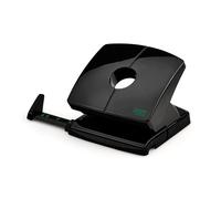 Novus B 220 re+new - Perforadora de plástico (20 hojas, con raíl de tope), color