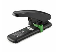 Novus B 40 re+new - Grapadora de bloques sostenible (capacidad de grapado 100 hojas, sistema antibloqueo, parte inferior de plástico y parte superior de metal con revestimiento de plástico 97% de