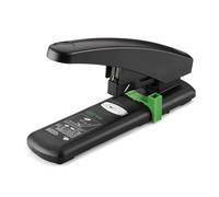 Novus B 40 re+new - Grapadora de bloques sostenible (capacidad de grapado 100 hojas, sistema antibloqueo, parte inferior de plástico y parte superior de metal con revestimiento de plástico 97% de