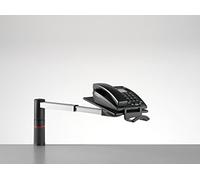 Novus Dahle ScopeMaster - Escritorio con Soporte para teléfono, Color Plateado y Negro