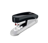 Novus E 15 15 Capacidad de la Hoja grapadora compacta con Staple Remover Integrado - Negro / Gris