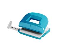 Novus E 216 - Perforadora de papel (plástico y metal, hasta 16 folios), color petróleo