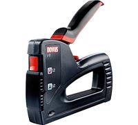 Novus grapadoras manuales J-17, trabaja con grapas de alambre fino y de alambre plano de 6 a 14 mm, regulación de la fuerza de percusión