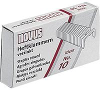 Novus - Grapas para grapadora NOVUS 24/6 DIN Super, 24/6, alambre de acero, cincado Número 10