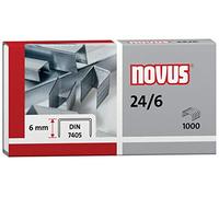 Novus grapas 24/6 DIN, caja de 1000 grapas