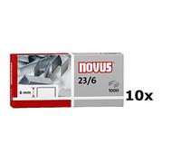 Novus - Grapas para Grapadora Dispositivos con una Longitud de Pata de 6 mm
