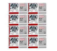 Novus - Grapas para grapadora NOVUS 24/6 DIN Super, 24/6, alambre de acero, cincado Número 10