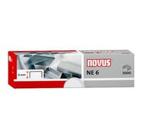 Novus - grapas (para grapadora novus ne6, galvanizadas, 5000 unidades)