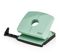 NOVUS Locher B220 Color ID 2.0 - Perforadora (20 hojas de potencia de perforación, carril de tope de bloqueo fijo, piezas funcionales de metal), color menta
