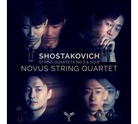 Novus Quartet – Shostakovich: Cuartetos de cuerda n.º 3 y n.º 8 – Harmonia Mundi