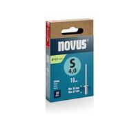 Novus Tools Remaches ciegos de acero Ø 4,0 mm, 10 mm de longitud, 30 remaches, 5,0-6,5 mm espesor del material, para la fijación de chapas de acero