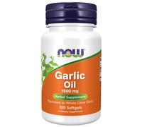 now - aceite de ajo 1500 mg - 100 cápsulas blandas