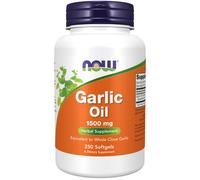 now - aceite de ajo 1500 mg - 250 cápsulas blandas