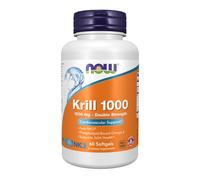 now - aceite de krill doble fuerza 1000 mg - 60 cápsulas blandas