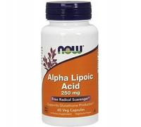 Now Foods Ácido alfa lipoico 250 mg 60 cápsulas vegetales