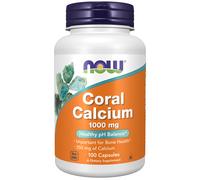Now Foods Calcio de Coral 1000 mg - 100 Cápsulas Vegetales