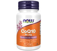 now - coq10 50 mg - 50 cápsulas blandas