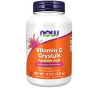 now - cristales de vitamina C (ácido ascórbico), 227 gramos