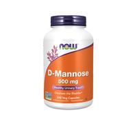 Now Foods D-Manosa 500 mg - 240 Cápsulas Vegetales