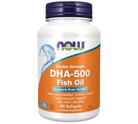 Now Foods DHA-500 Doble potencia - 90 cápsulas blandas