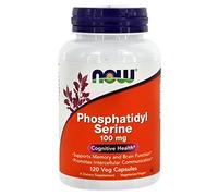 Now Foods Fosfatidil Serina 100 mg - 120 Cápsulas Vegetales