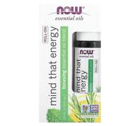 NOW Foods - Aceite Esencial en Roll-On, Energiza tu Mente - 10 ml