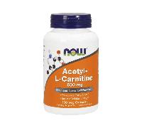 Now Foods Acetyl L-Carnitine 500mg - Diet & Weight Management - L-Carnitina
