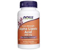 Now Foods Alpha Lipoic Acid, Extra Strength 600 mg (60 Veg Cápsula)