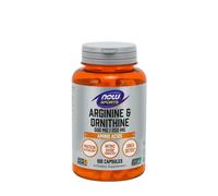 Now Foods Arginine & Ornithine 500/250mg (100 Cápsula)