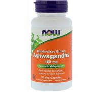 Now Foods Ashwagandha 450mg 90k ginseng indio
