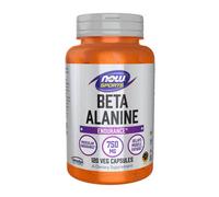 Now Foods Beta Alanine 750 mg Cápsulas 120 Caps Suplemento Dietético