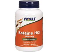 Betaína hcl 648mg - 120 veg caps