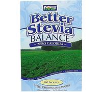 NOW Foods Better Stevia Balance with Chromium & Inulin - 100 packets