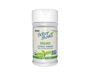 Now Foods, BetterStevia, Extracto de Hoja de Stevia, Sustituto del Azúcar, 28g Polvo vegano, Testado en Laboratorio, Vegetariano, Sin Soja, Sin Gluten, Vegetariano, No GMO