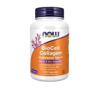 NOW Foods Biocell Colágeno Hidrolizado Tipo II, 120 Cápsulas Veg