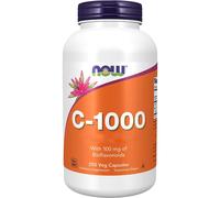 Now Foods, C-1000 con 100 mg de bioflavonoides, 250 vegetales. Cápsulas - env...